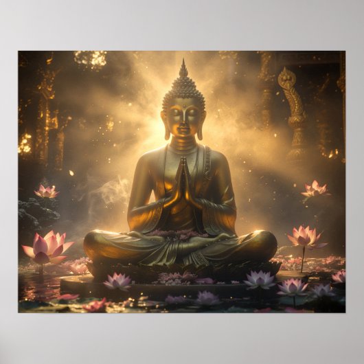 MEDITATION - YOGA - CARPE DIEM POSTER (Vorne)