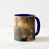 MEDITATION - YOGA - CARPE DIEM TASSE (VorderseiteRechts)