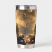 MEDITATION - YOGA - CARPE DIEM THERMOBECHER (Rechts)