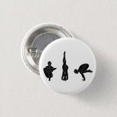 Meditation, Yoga, Einstellung Button (Vorne & Hinten)