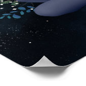 Meditation Yoga Pose Print Picture Poster Wand an (Ecke)