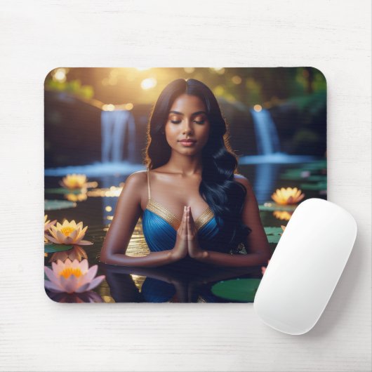 MEDITATION - YOGA - WELLNESS - CARPE DIEM MOUSEPAD (Mit Mouse)