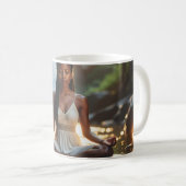 MEDITATION - YOGA - WELLNESS - CARPE DIEM Mug Kaffeetasse (VorderseiteRechts)
