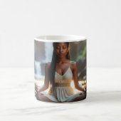 MEDITATION - YOGA - WELLNESS - CARPE DIEM Mug Kaffeetasse (Mittel)