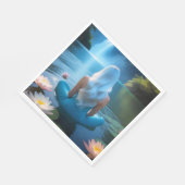 MEDITATION - YOGA - WELLNESS - CARPE DIEM SERVIETTE (Ecke)