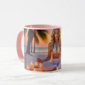 MEDITATION - YOGA - WELLNESS - CARPE DIEM TASSE (Vorderseite Links)
