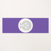 Meditation. Yogamatte (Vorderseite (Horizontal))