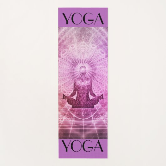 Meditation Yogamatte (Vorderseite)