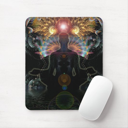 Meditational Visionsr Mousepad (Mit Mouse)