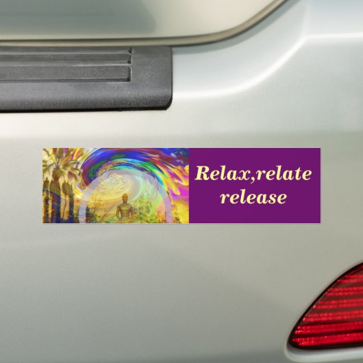 Meditationen und Farben_ Autoaufkleber (Auf Auto)