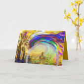 Meditationen und Farben_ Karte (Gelbe Blume)