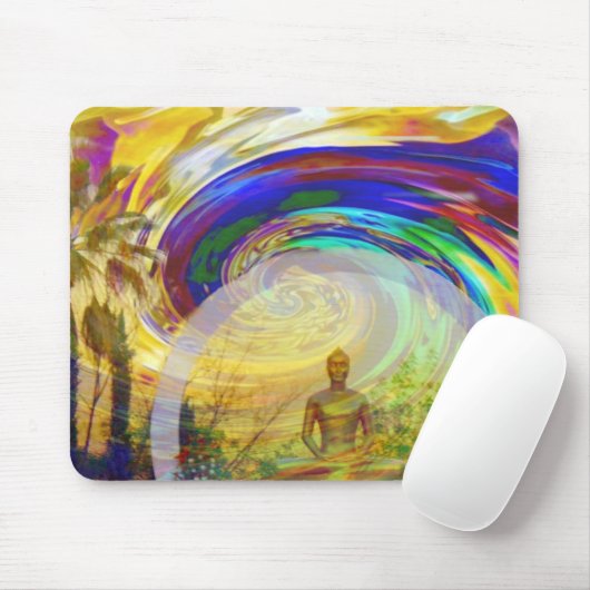 Meditationen und Farben_ Mousepad (Mit Mouse)