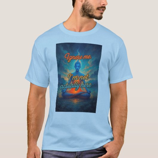 Meditationen und Muskelschmerzen - Zen Friedlicher T-Shirt (Vorderseite)