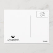 MeditationMan Postcard Postkarte (Rückseite)