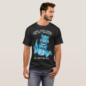 Meditations-Alien-Blutmond-Raumschiff. T-Shirt (Vorne ganz)