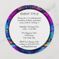 Meditations-Baum des Lebens in Lila