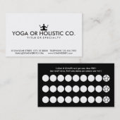 Meditations-Briefmarkenkarte Treuekarte (Vorne/Hinten)