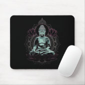 Meditations-Buddha Mousepad (Mit Mouse)