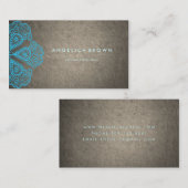 Meditations-Lehrer-u. Leben-Trainer-Visitenkarte Visitenkarte (Vorne/Hinten)