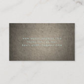 Meditations-Lehrer-u. Leben-Trainer-Visitenkarte Visitenkarte (Rückseite)