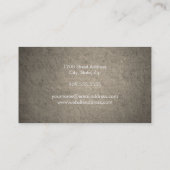 Meditations-Lehrer-Visitenkarte Visitenkarte (Rückseite)