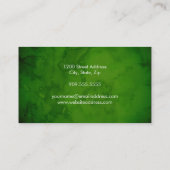 Meditations-Lehrer-Visitenkarte Visitenkarte (Rückseite)