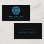 Meditations-Lehrergesundheits-u. Visitenkarte (Vorne/Hinten)