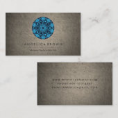 Meditations-Lehrergesundheits-u. Visitenkarte (Vorne/Hinten)