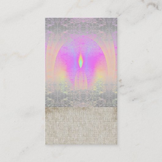 Meditations-Regenbogen-Klassen-Yoga-Visitenkarten Visitenkarte (Vorderseite)