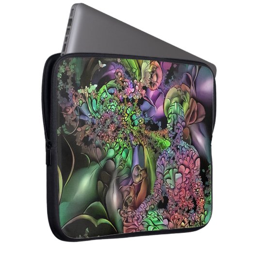 Meditations-Traum Laptopschutzhülle (Vorne Rechts)