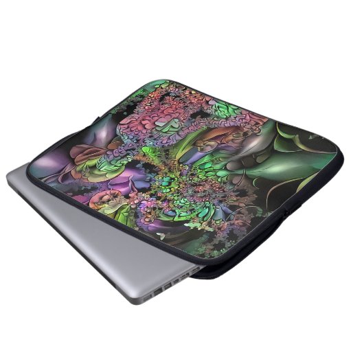 Meditations-Traum Laptopschutzhülle (Vorne Knopf)