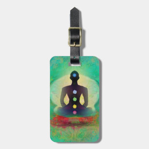 Meditations-Yoga-Gepäckanhänger Gepäckanhänger
