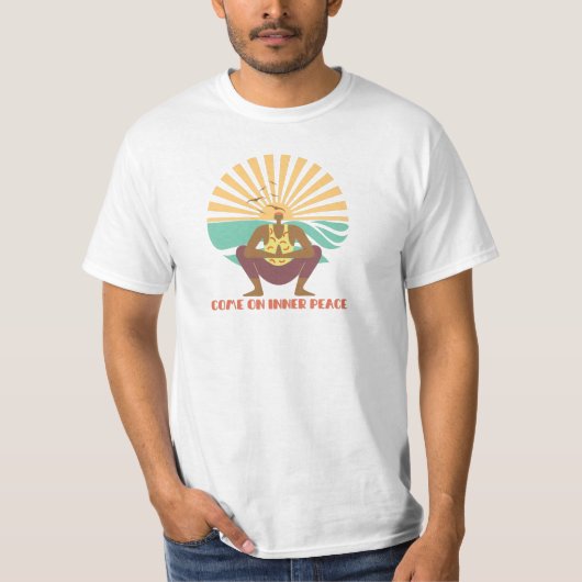 Meditations-Yoga-Geschenk T-Shirt (Vorderseite)
