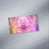Meditations-Yoga-Glaube Magnetische Visitenkarte (Beispiel)