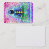 Meditations-Yoga-Visitenkarte Visitenkarte (Vorne/Hinten)