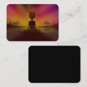 Meditations-Yoga-Visitenkarte Visitenkarte (Vorne/Hinten)