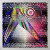 Meditationsabmessungen Poster (Vorne)