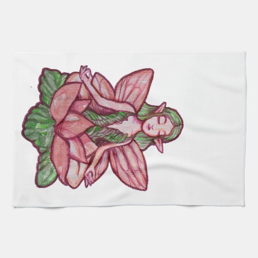 Meditationsaffe Geschirrtuch (Horizontal)