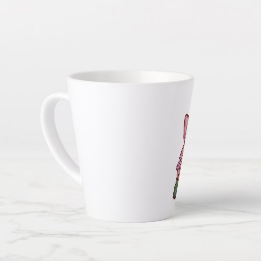 Meditationsaffe Milchtasse (Linke Ecke)