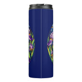 Meditationsaffe Thermosbecher (Rückseite)