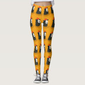 Meditationsbär Leggings (Vorderseite)
