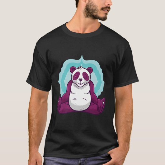 Meditationsbär T-Shirt (Vorderseite)