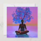 Meditationsbaum Karte (Rückseite)