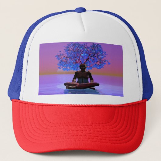 Meditationsbaum Truckerkappe (Vorderseite)