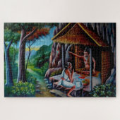 Meditationsbuddha-Puzzle Puzzle (Horizontal)