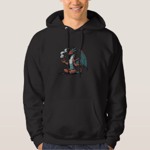 Meditationsdrache Yoga-Pose Entspannende Tiere Hoodie