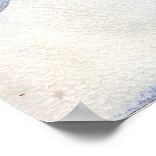 Meditationsdruck Poster (Ecke)