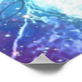 Meditationsdruck, Werteplakatpapier (Matte) Poster (Ecke)