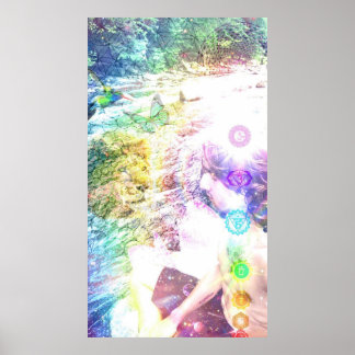 Meditationsdruck, Werteplakatpapier (Matte) Poster