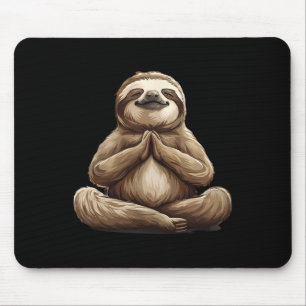 Meditationsfault Buddhistischer spiritueller Yoga Mousepad